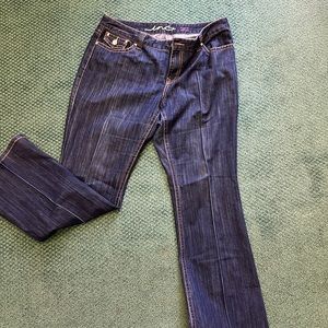 INC DENIM CURVY FIT BOOT LEG